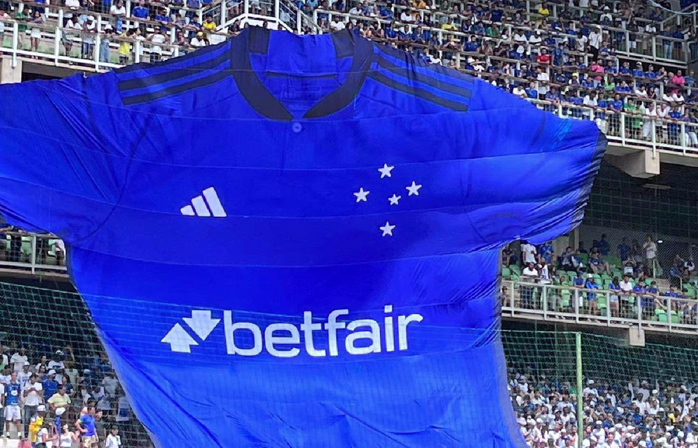 VaideBet pode substituir Betfair como patrocinadora máster do Cruzeiro 