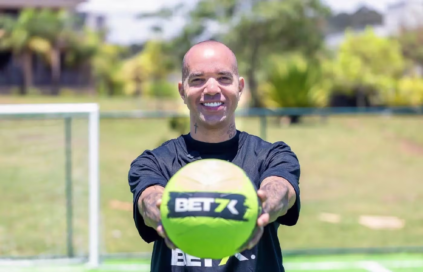 Ex-jogador Diego Tardelli é o mais novo embaixador da casa de apostas Bet7k