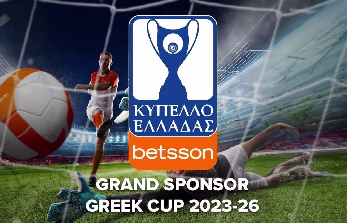 Betsson adquire naming rights da Copa da Grécia até 2026 