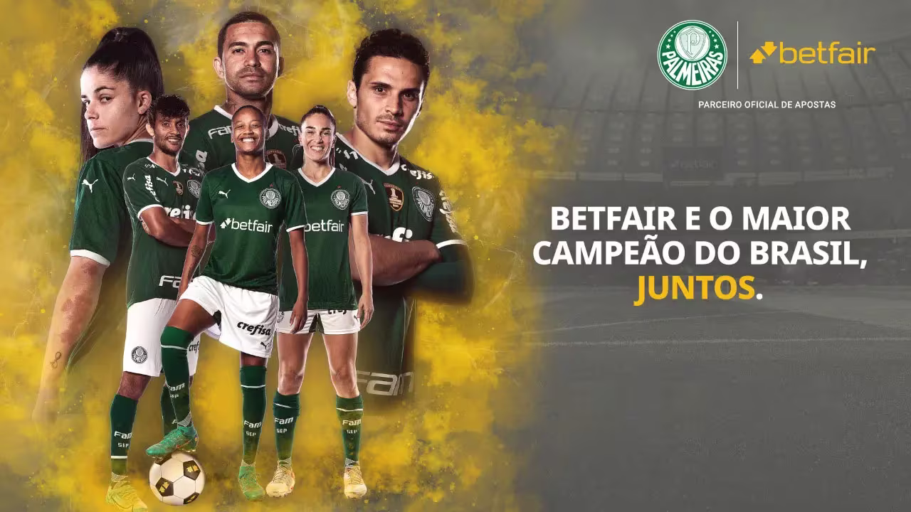 Betfair encerra parceria com o Palmeiras após não renovação de contrato
