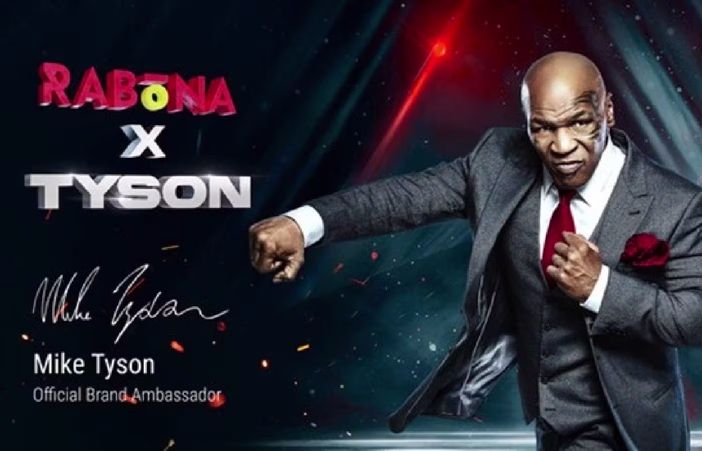 Casa de apostas Rabona anuncia Mike Tyson como novo embaixador 