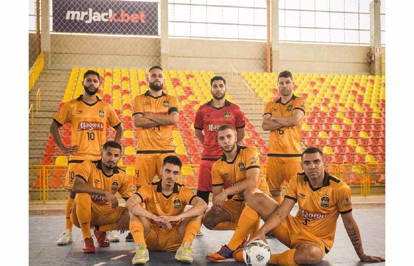 Magnus Futsal anuncia casa de apostas MrJack.Bet como novo patrocinador
