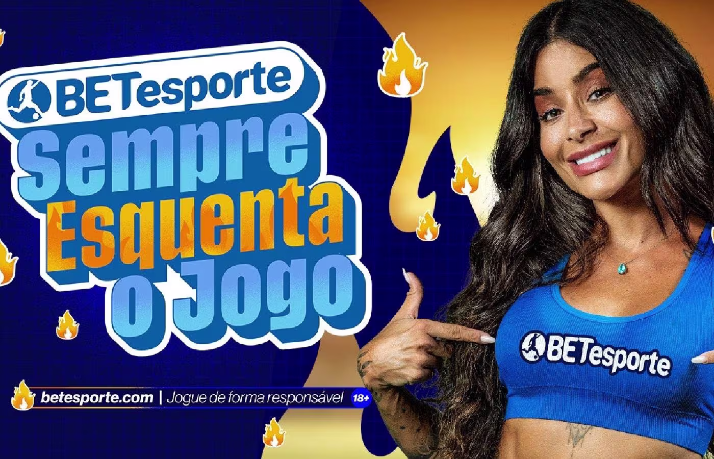 Aline Campos assume como embaixadora da BETesporte em nova campanha publicitária 