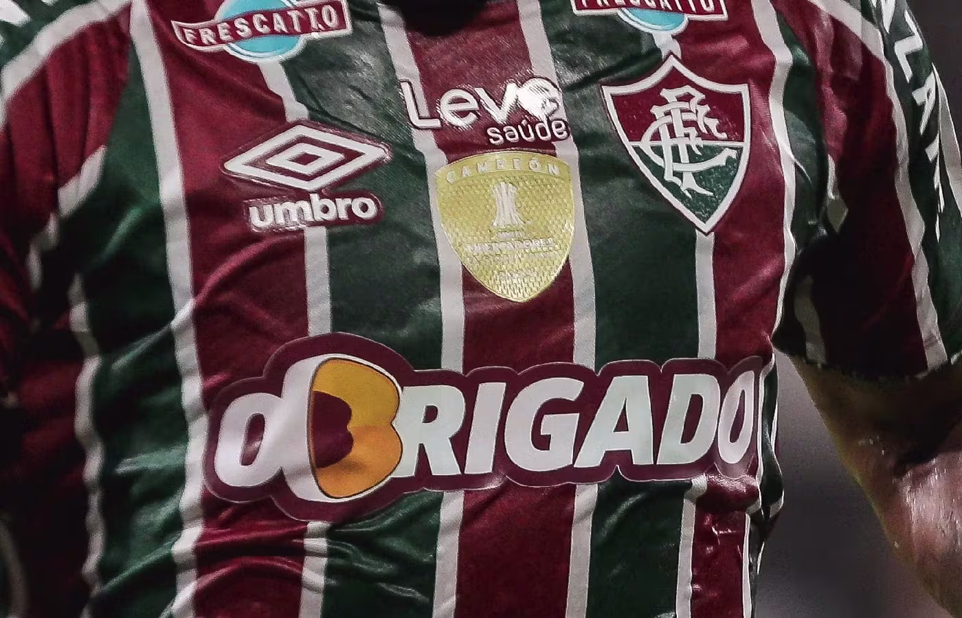 "Obrigado": Fluminense se despede da Betano com camisa especial na Libertadores