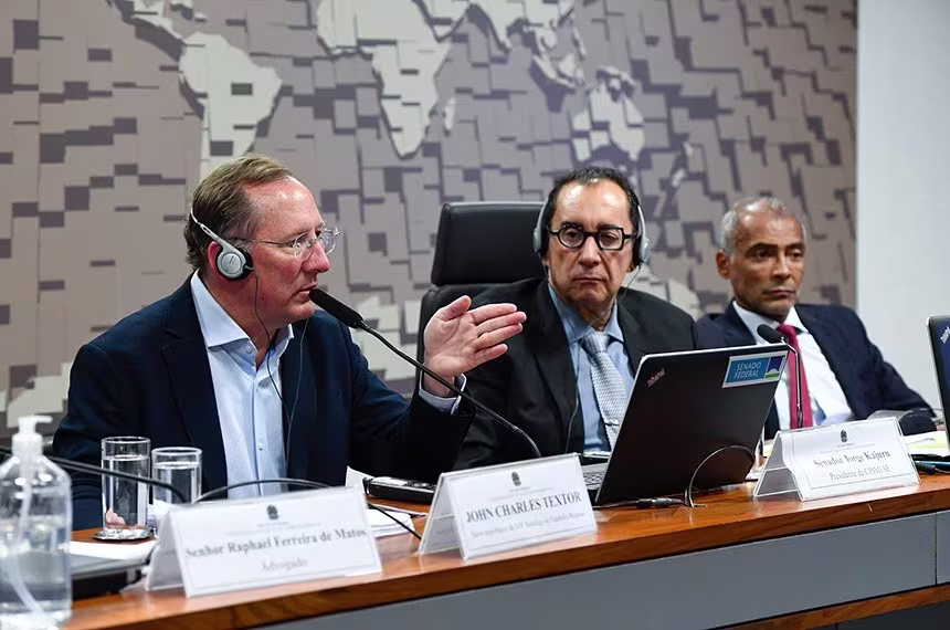 Kajuru recebe relatório de Textor na CPI das Apostas e afirma: "Temos indícios para investigarmos"