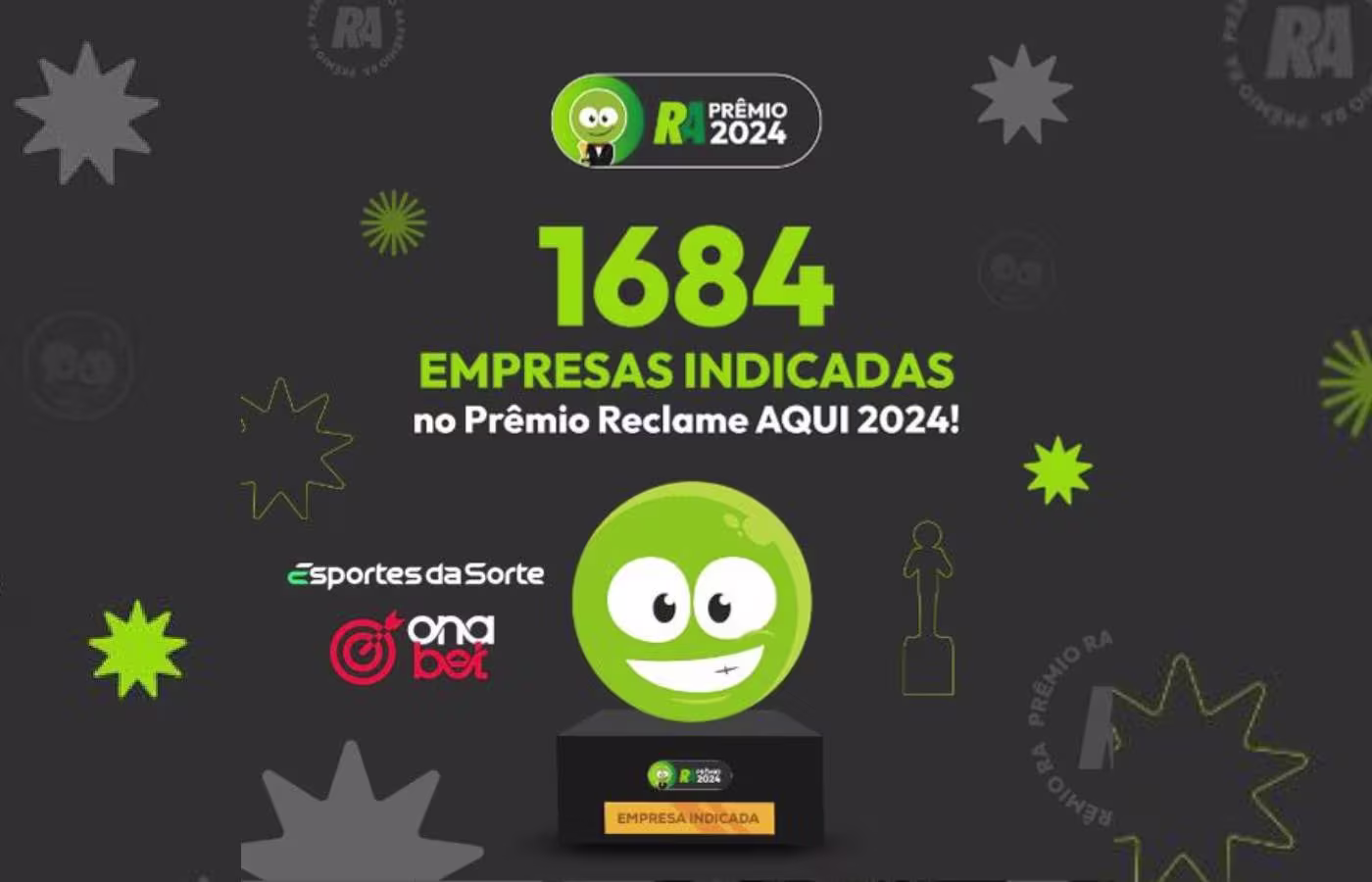 Prêmio Reclame AQUI: Esportes da Sorte e Onabet são indicadas na categoria "Bet" 