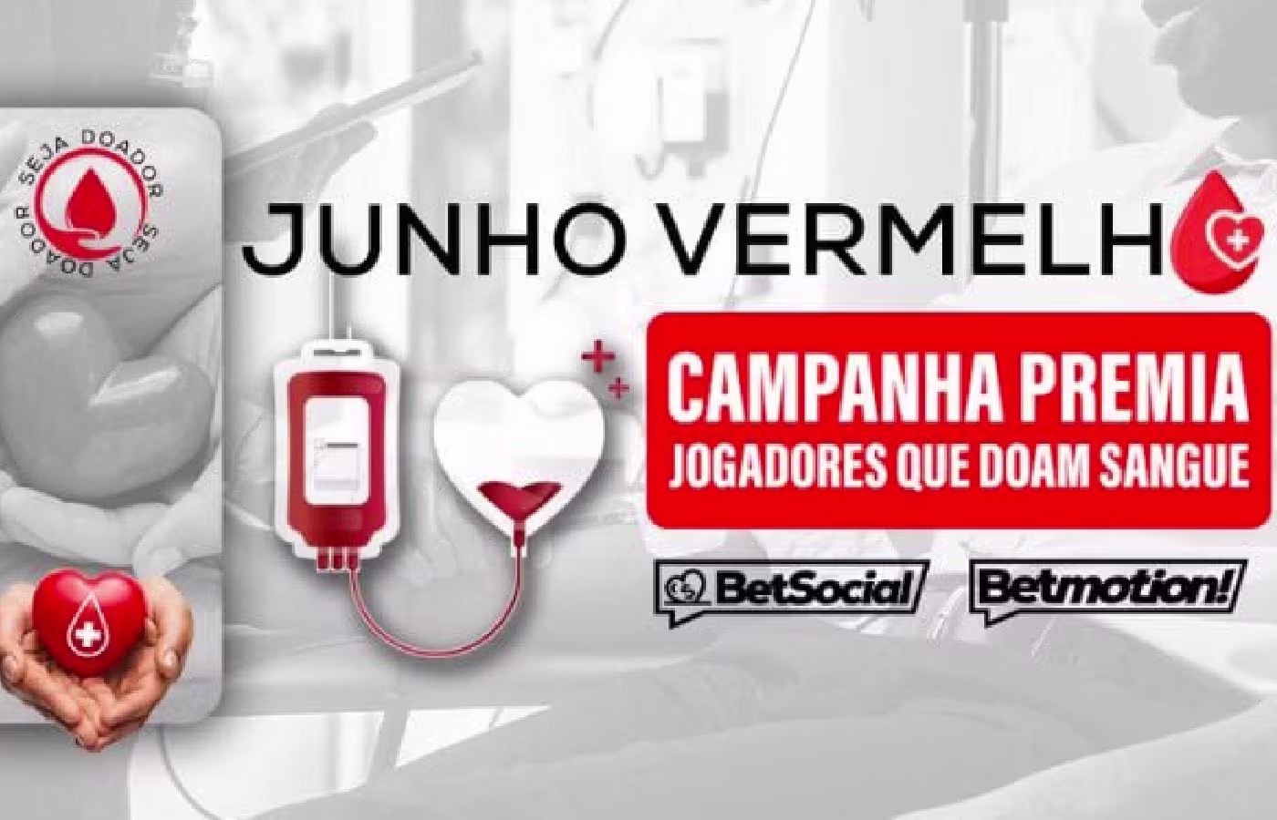 Betmotion lança campanha especial que incentiva a doação de sangue