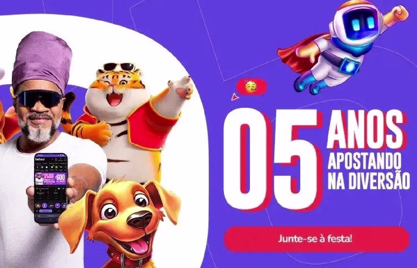 Betsul celebra cinco anos de atuação no mercado brasileiro de apostas esportivas