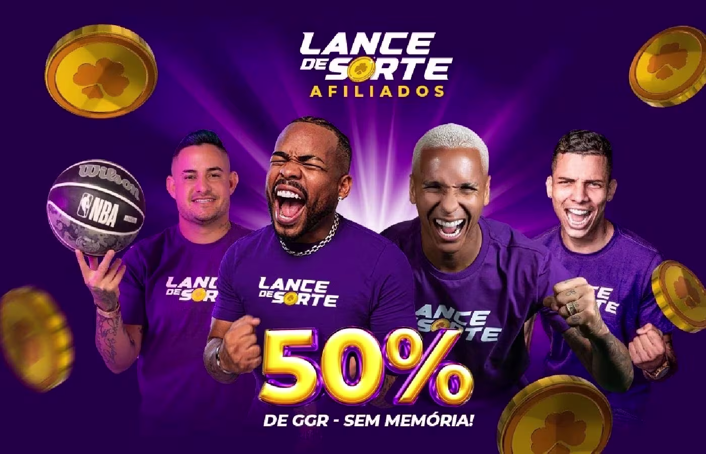 Lance de Sorte lança Programa de Afiliados com comissão de "50% do GGR e sem memória" 