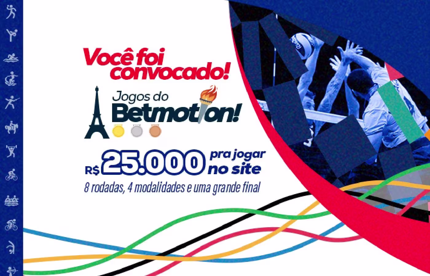 Betmotion lança competição inspirada nas Olimpíadas que vai pagar R$ 25 mil 