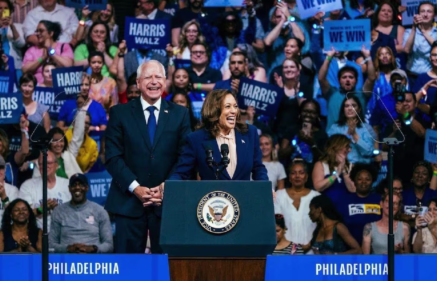 Eleições nos EUA: Kamala Harris ultrapassa Trump e vira favorita nas casas de apostas 