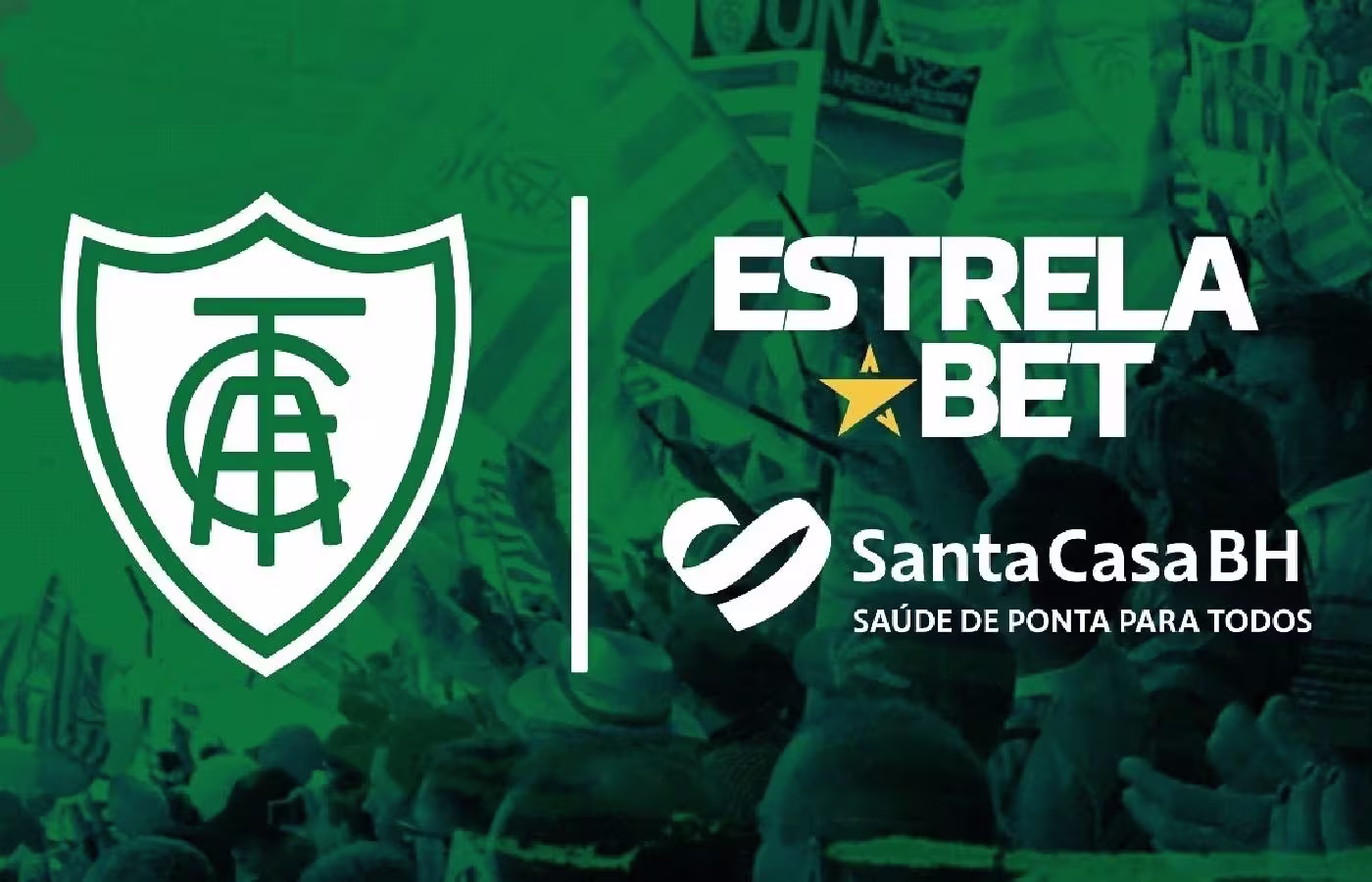EstrelaBet cede espaço no uniforme do América sub-20 para Santa Casa BH 