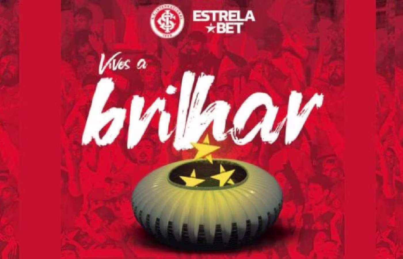 EstrelaBet, parceira do Internacional, anuncia patrocínio ao estádio Beira-Rio 