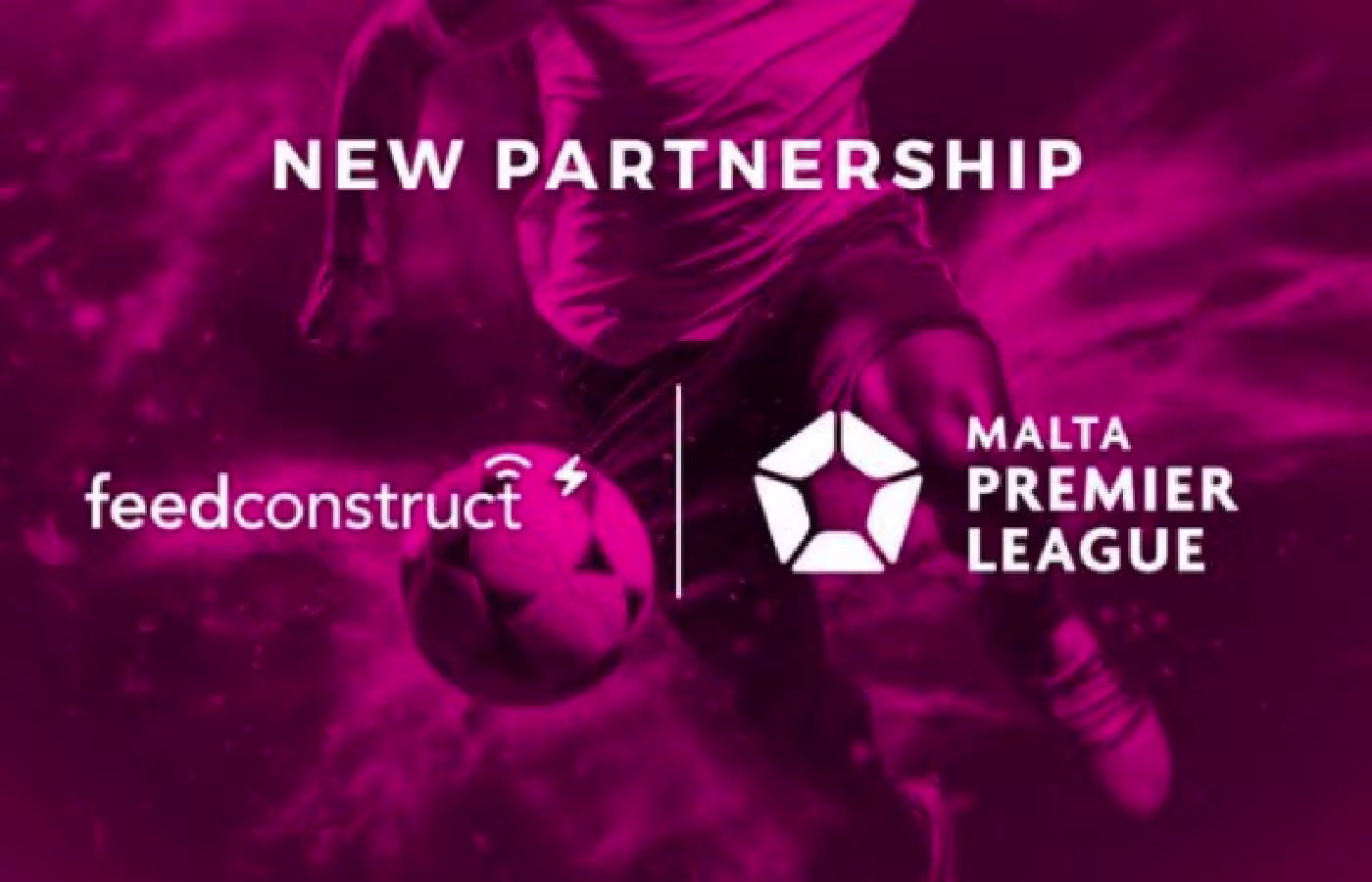 Fornecedora de dados FeedConstruct anuncia parceria com Malta Premier League 