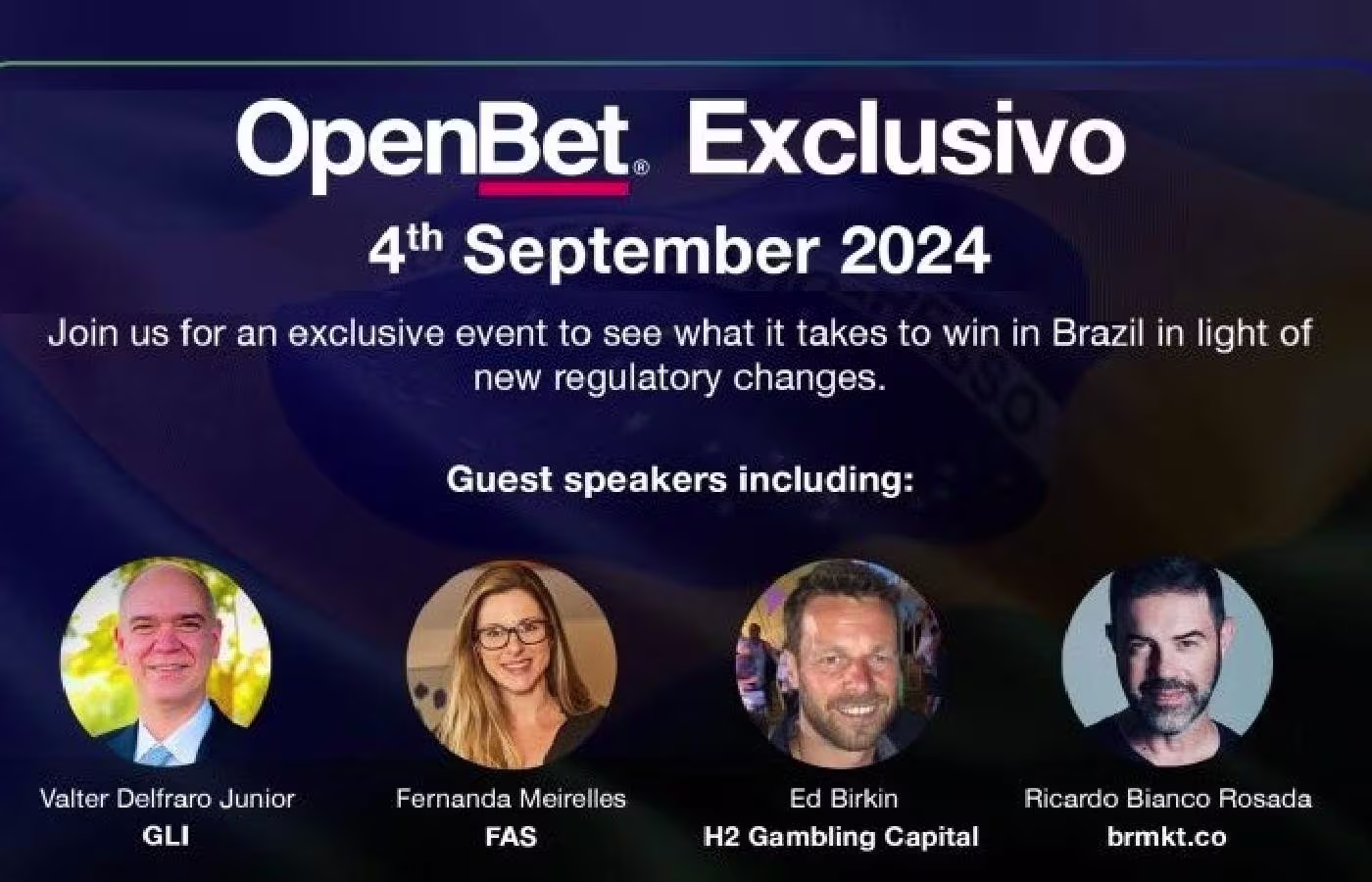 OpenBet realiza evento para discutir sobre o futuro do mercado brasileiro de jogos e apostas 