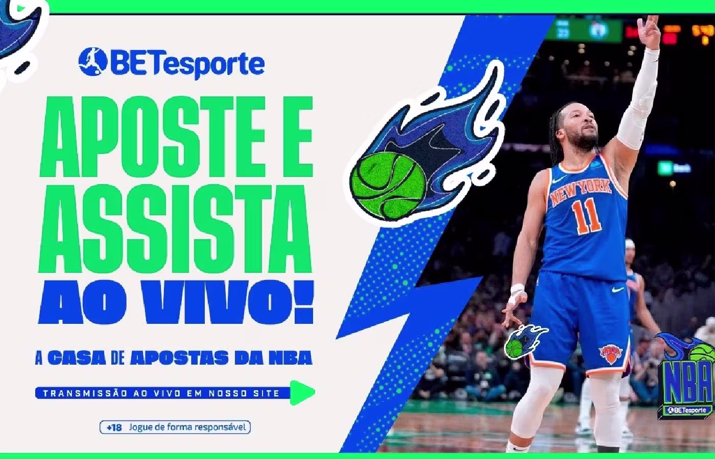 Em parceria com Sportradar, BETesporte vai transmitir jogos ao vivo da NBA 