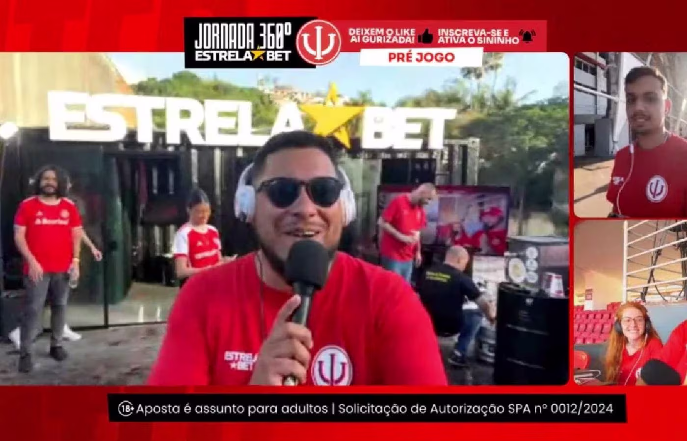EstrelaBet adquire naming rights de espaço para o torcedor colorado no entorno do Beira-Rio 