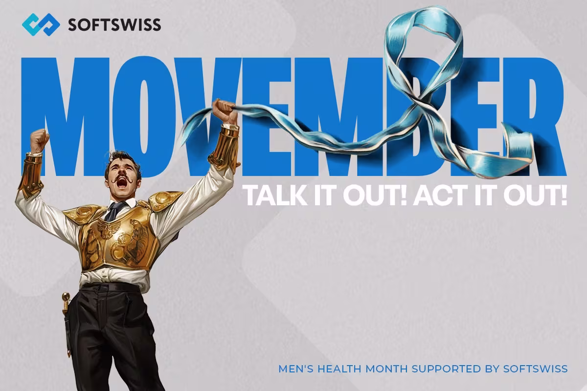 SOFTSWISS expande iniciativa voltada à saúde masculina com o Global Movember