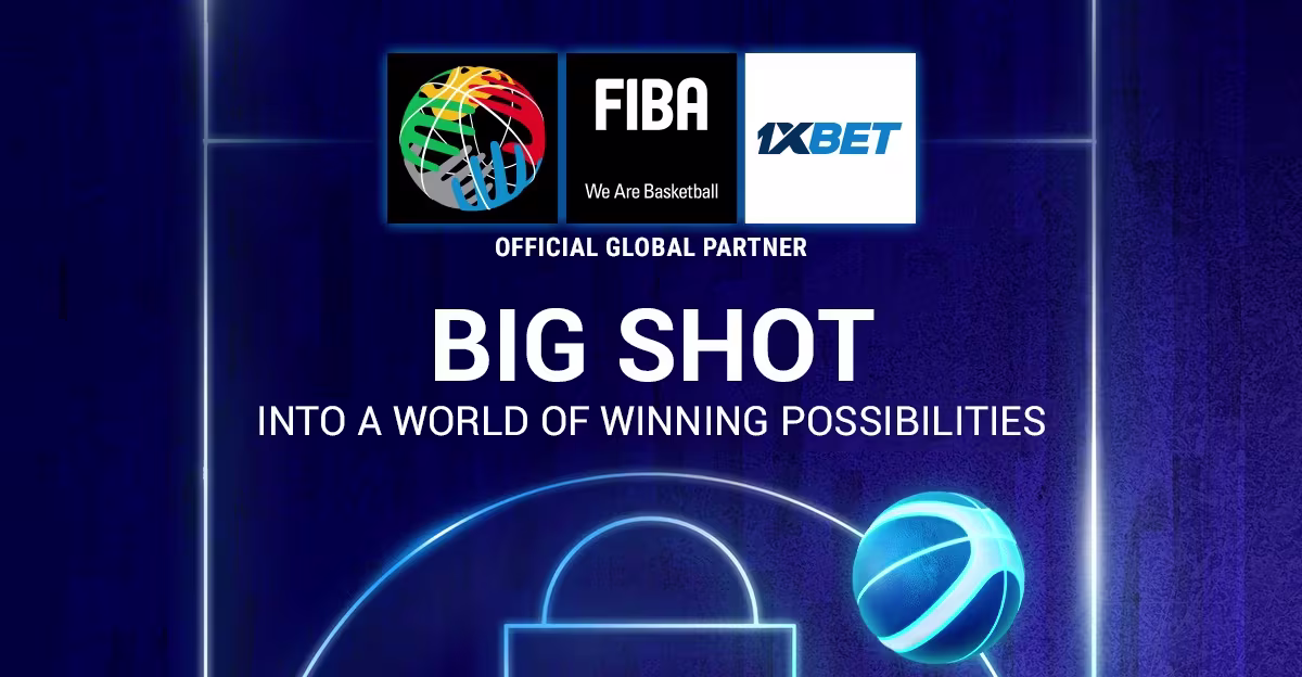 FIBA anuncia 1xBet como parceira global de apostas em contrato de três anos