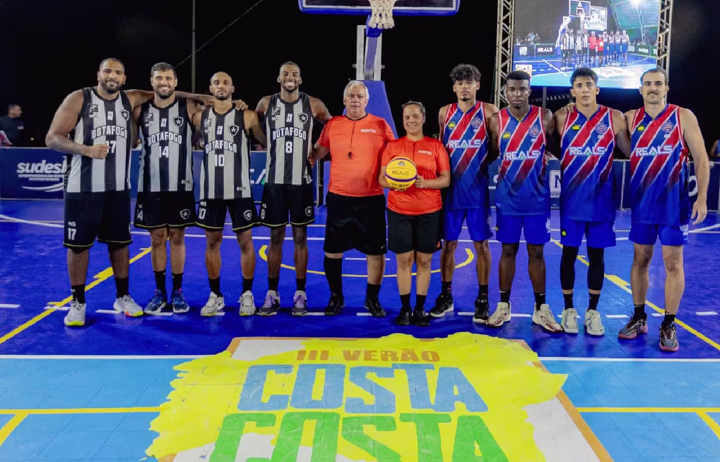 Reals inicia apoia ao esporte olímpico com patrocínio ao time de basquete 3x3 do Bahia