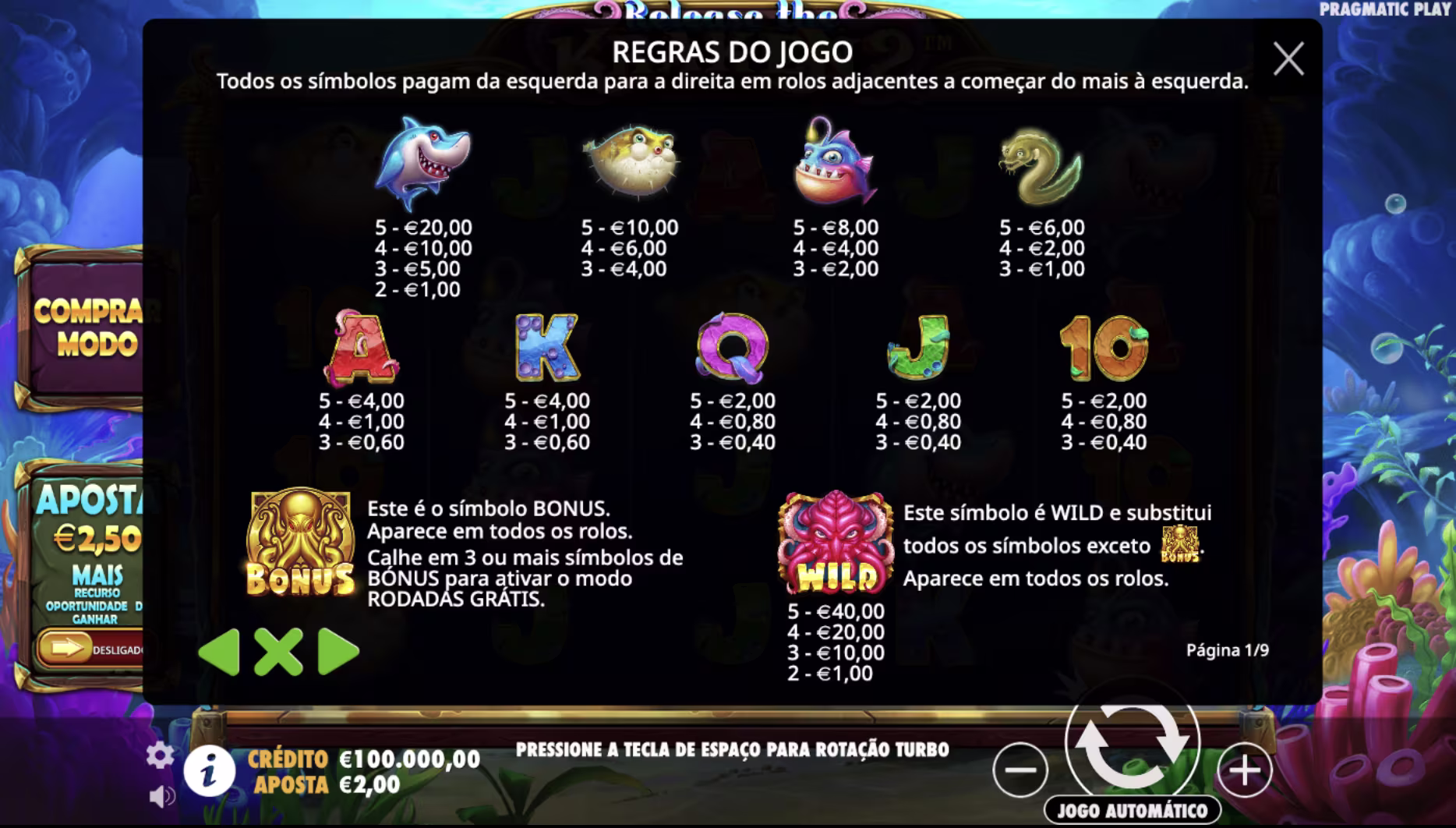 release the kraken 2 jogar