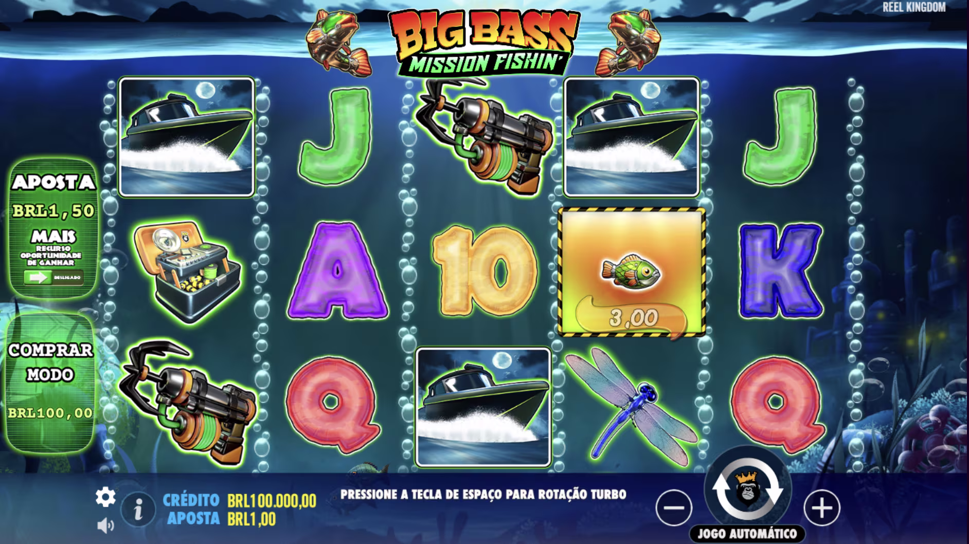 como jogar big bass mission fishin