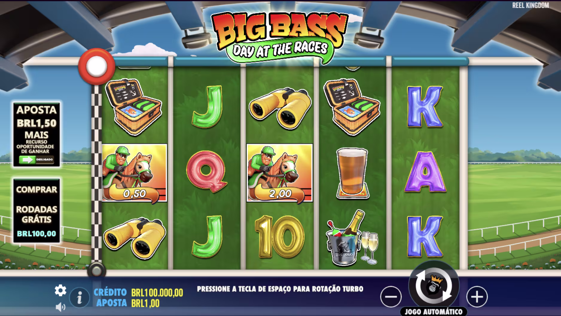 big bass day at the races como funciona