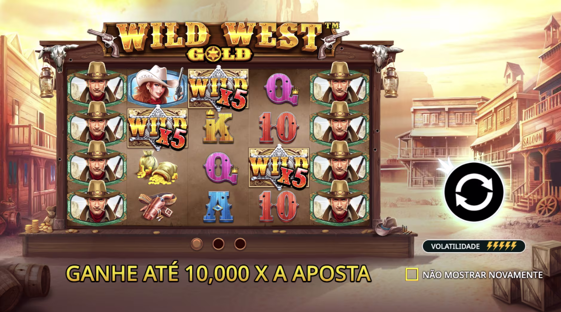qual jogo slot do velho oeste