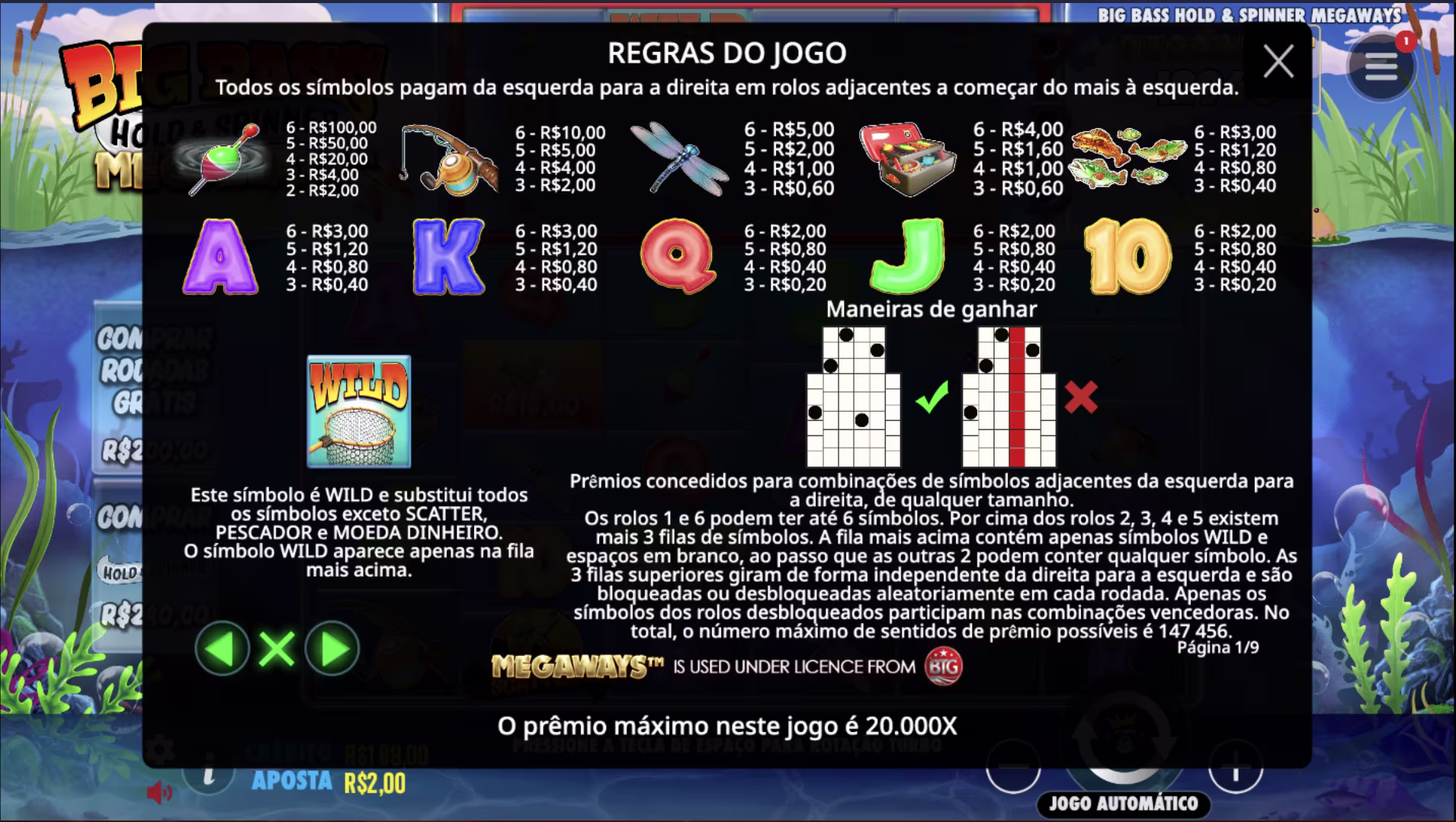 jogo big bass hold spinner megaways como jogar