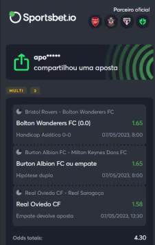 Bilhete Moderado