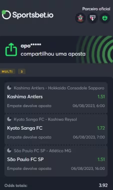 Bilhete Moderado