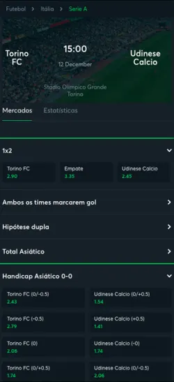 FC Turino x Udinese » Placar ao vivo, Palpites, Estatísticas + Odds