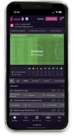 aposta ao vivo Vbet
