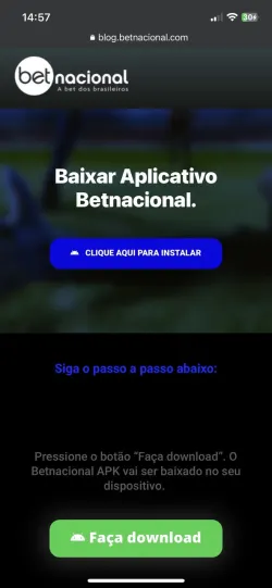 Saiba como baixar o aplicativo Betnacional para fazer apostas no iOS ou  iPhone