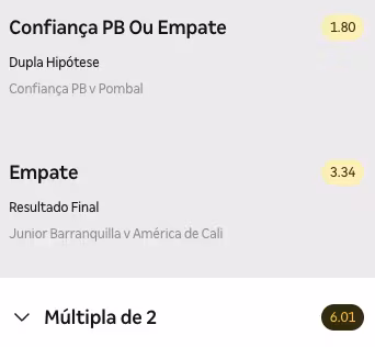 bilhete ousado 18.2