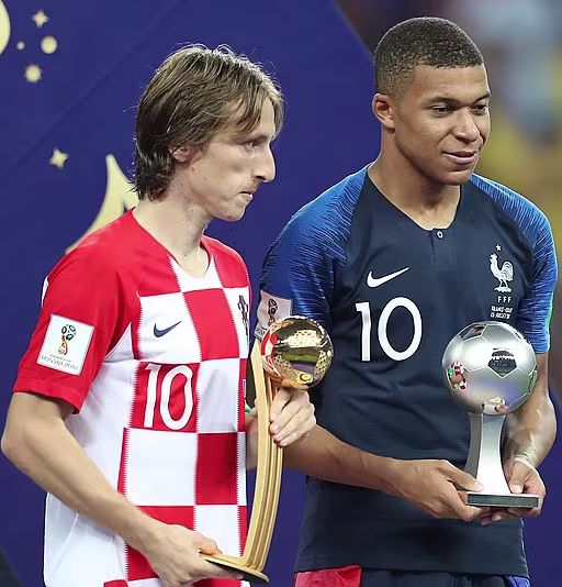Modric e Mbappe