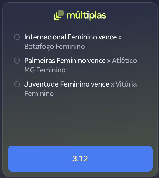multipla apostar futebol