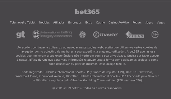 licença bet365