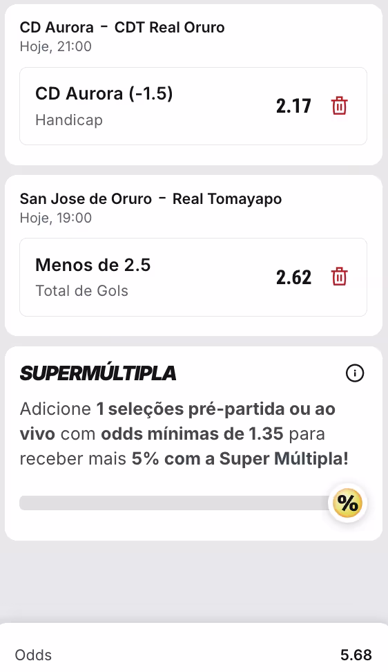 bilhete ousado 12.05