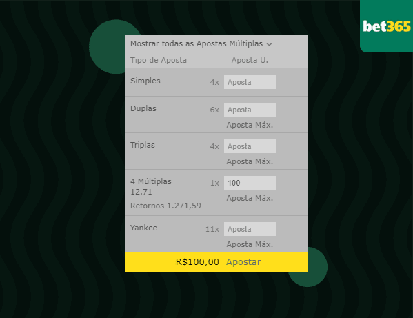 bet365 odds acumuladas
