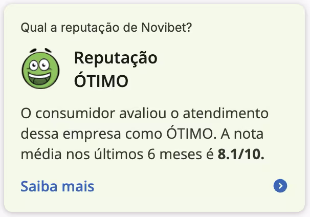 reclame aqui novibet