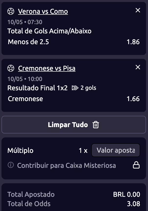 bilhete moderado fds