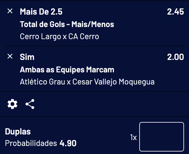 bilhete ousado 29.05