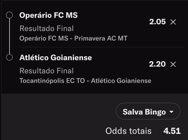 bilhete ousado 16.04