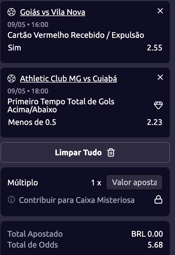bilhete ousado fds