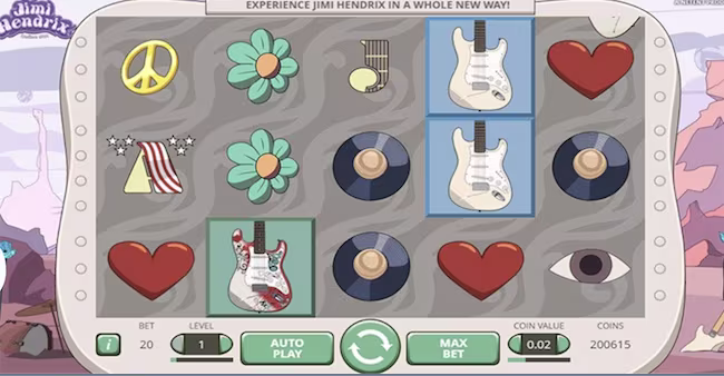 slot jimmy hendrix