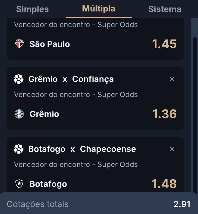 aposta multipla copa do brasil
