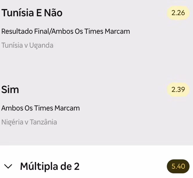bilhete ousado 23.12