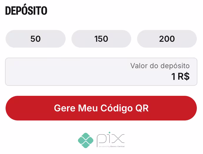 como depositar na superbet