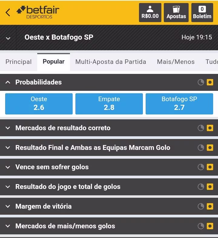 modalidades de aposta betfair
